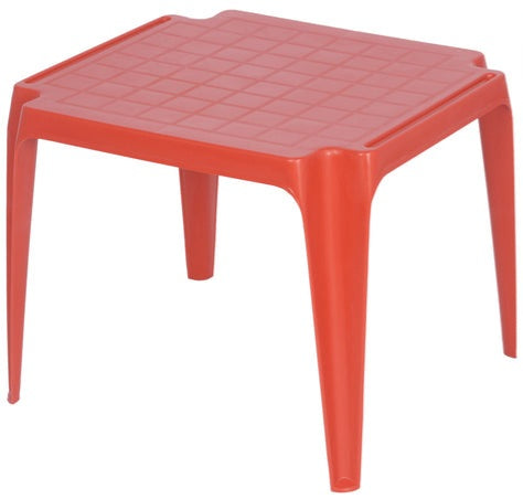 Kids Plastic Table - Red