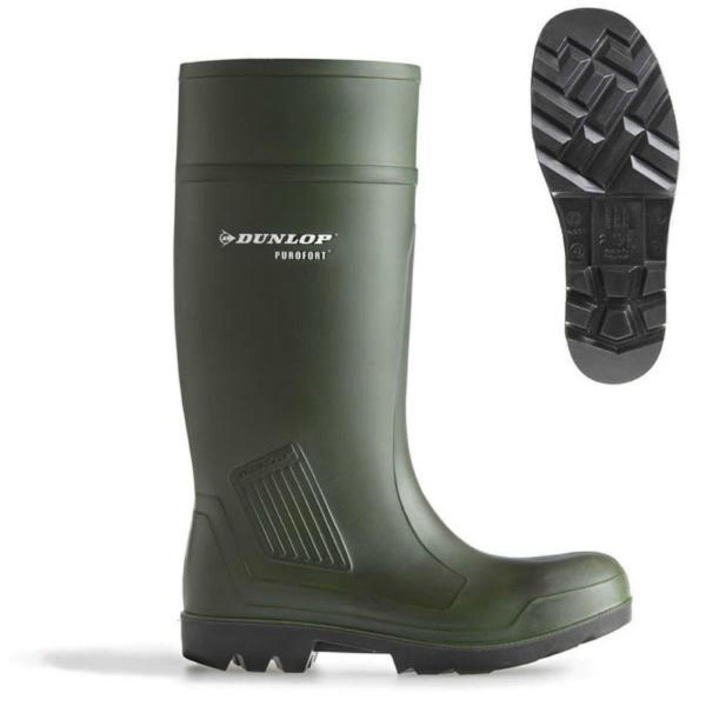 Dunlop Purofort Wellington full safety boots
