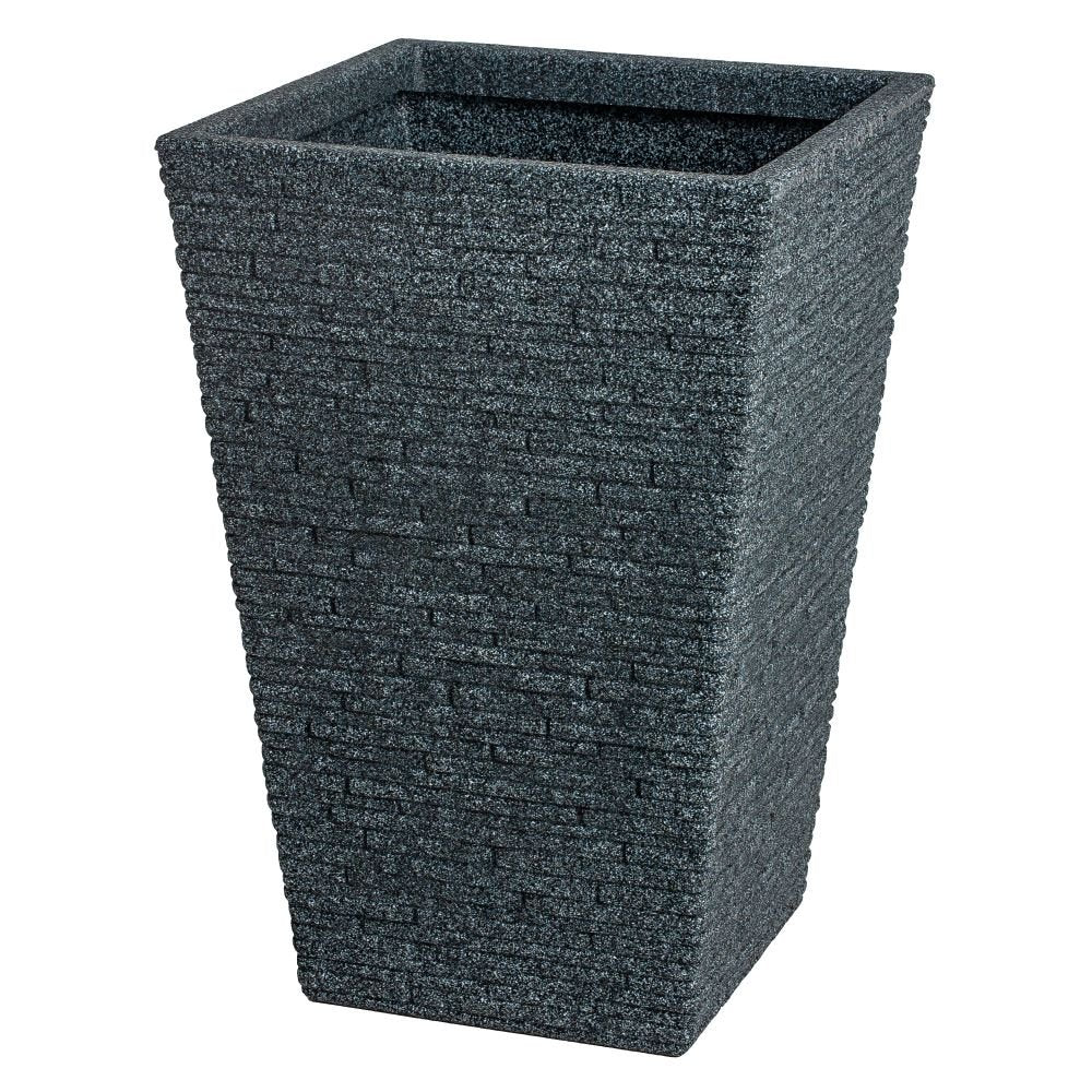 TALL SLATE PLANTER PEWTER