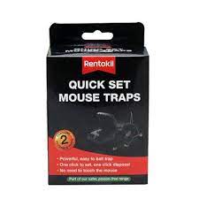 Rentokil Quick Set Mouse Traps