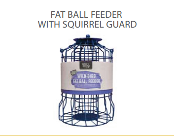 Fat Ball Feeder with Squirrel Guard