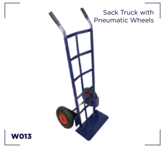 Sack Truck with Pneumatic Wheels