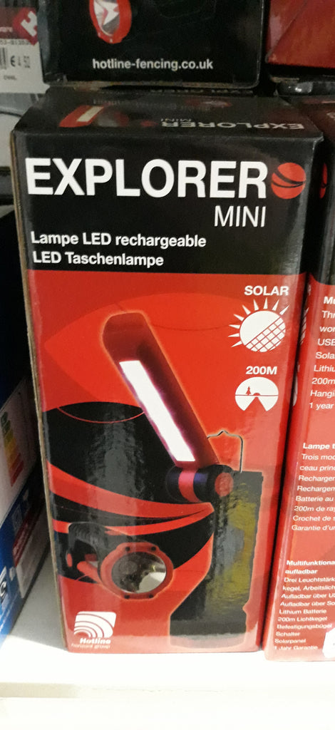 Explorer Mini Lampe LED Rechargeable