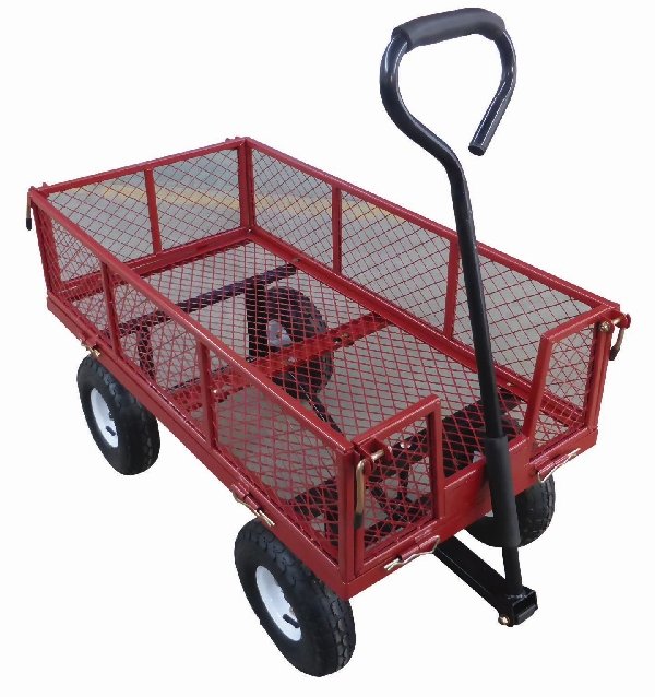 Medium Duty Garden Utility Cart 38" X 20" 350kg Capacity