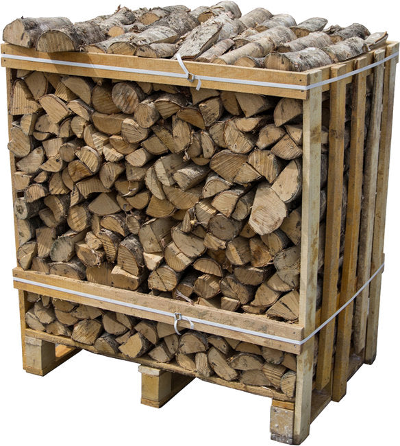 Kiln Dried Hardwood Logs Crate 1m³