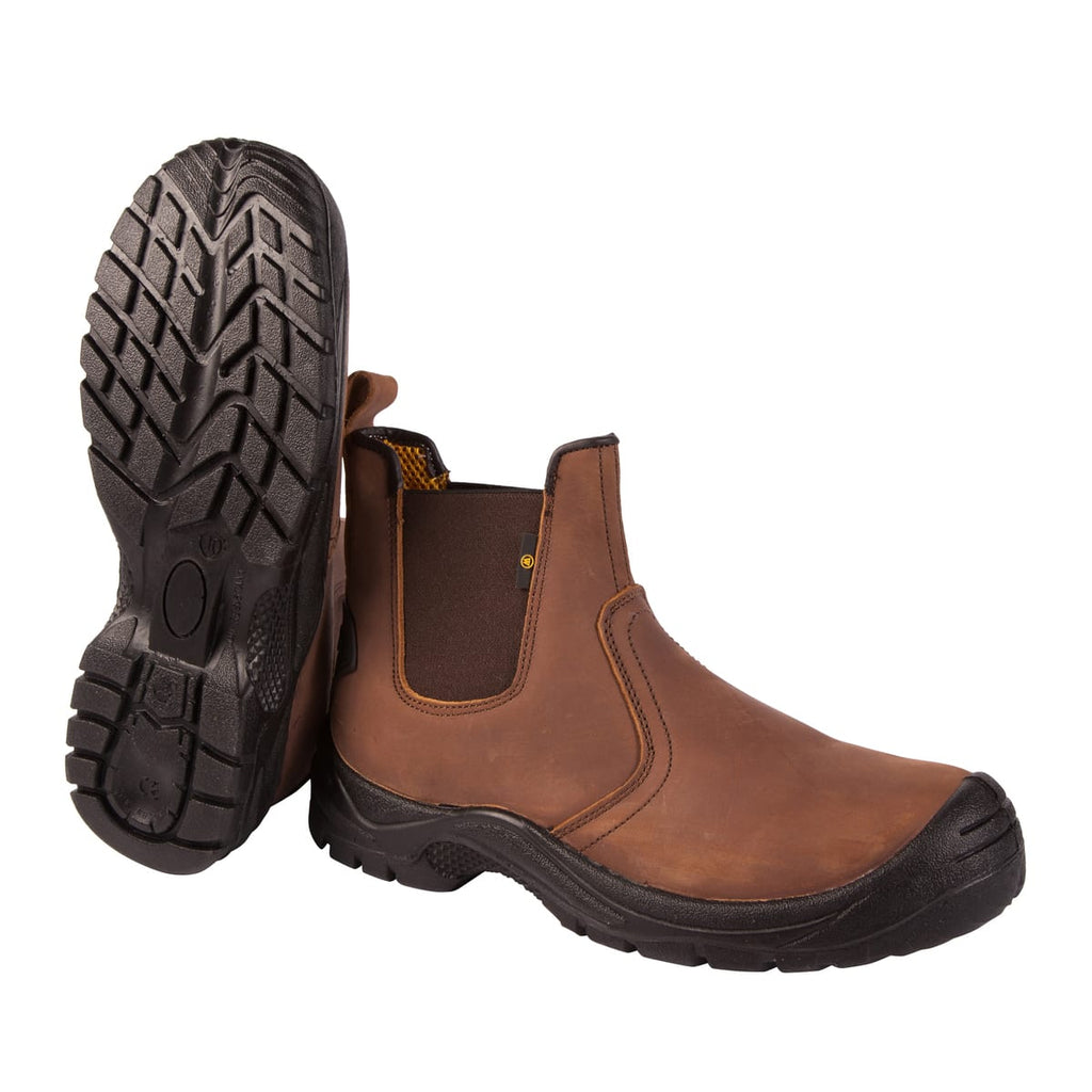 Westaro Dealer Brown Safety Boots