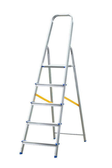 Buildworx 5 Tread Aluminium Step Ladder