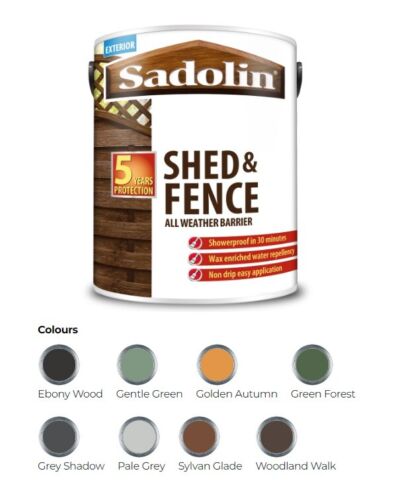 Sadolin Shed & Fence All Weather Barrier 5L