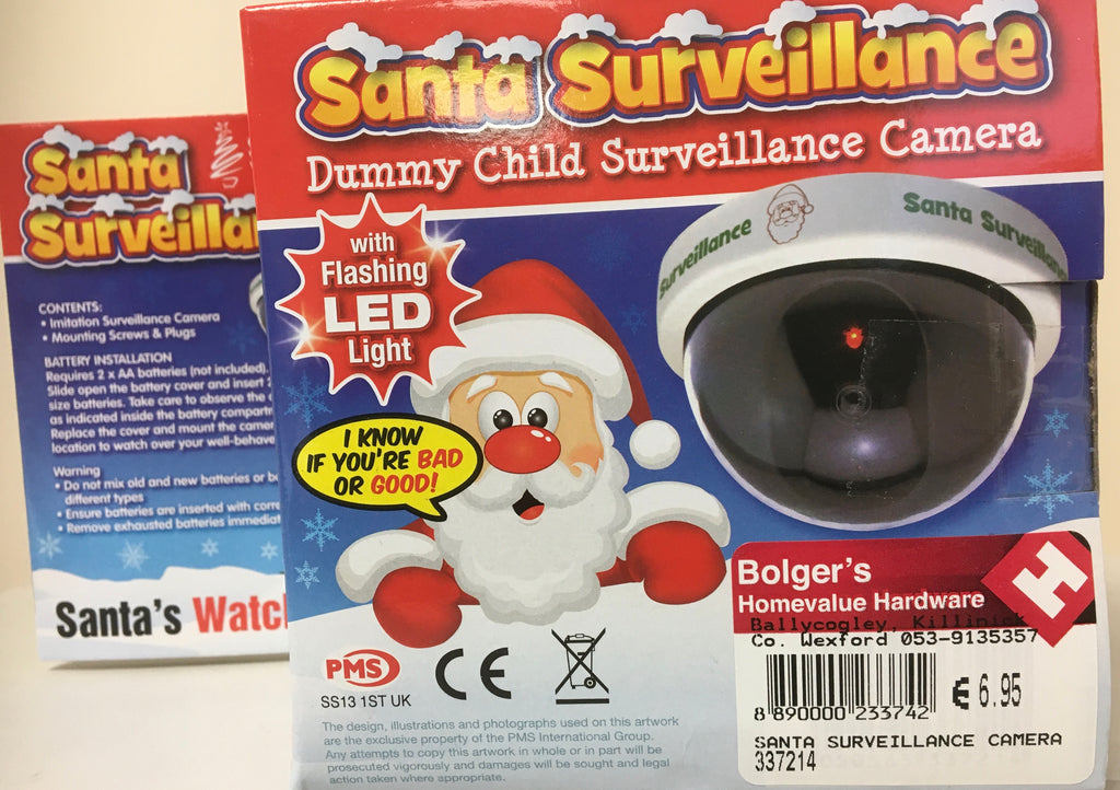 SANTA`S DUMMY SURVEILLANCE CAMERA